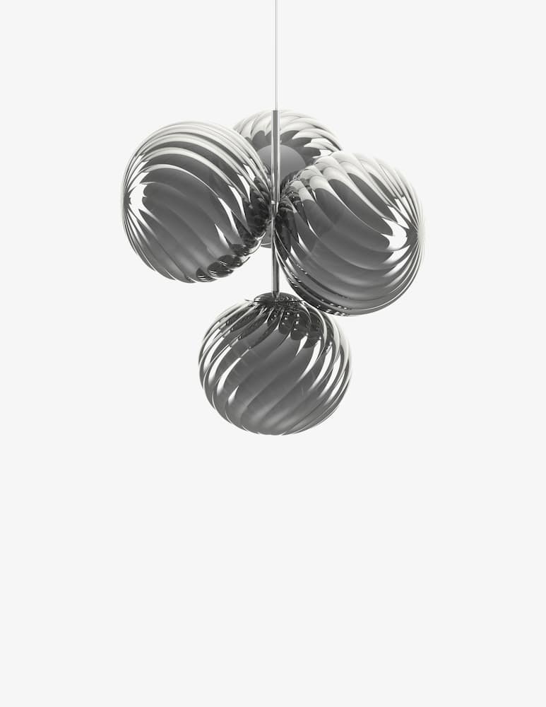 Tom Dixon Whirl Chandelier Small Led Cb Lampada da Soffitto - immagine 1 Tom Dixon Whirl Chandelier Small Led Cb Lampada da Soffitto - immagine 1