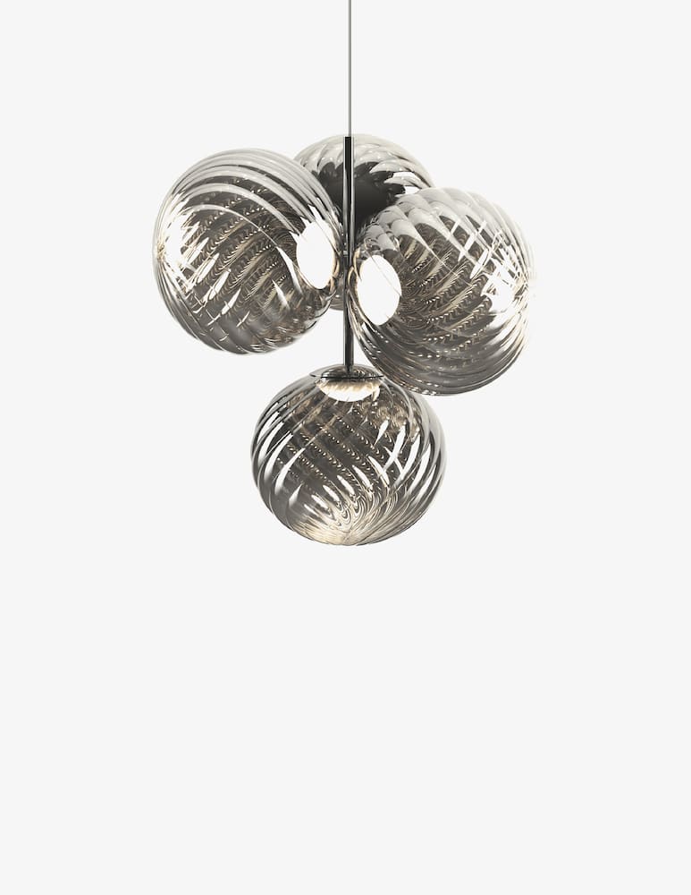 Tom Dixon Whirl Chandelier Small Led Cb Lampada da Soffitto - immagine 2 Tom Dixon Whirl Chandelier Small Led Cb Lampada da Soffitto - immagine 2