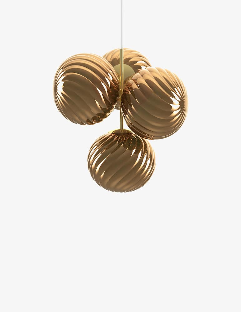 Tom Dixon Whirl Chandelier Small Led Cb Lampada da Soffitto - immagine 1 Tom Dixon Whirl Chandelier Small Led Cb Lampada da Soffitto - immagine 1
