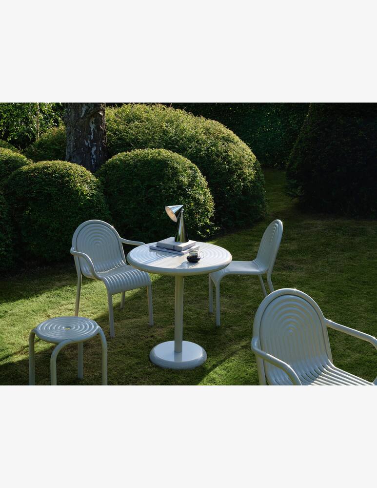 rinascente Tom Dixon Groove Round Tavolino per esterno