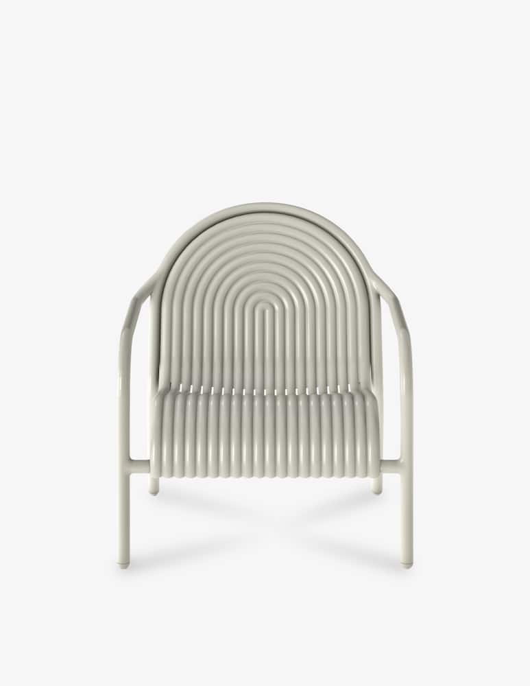 Tom Dixon Groove Lounge Chair Putty - picture 1 Tom Dixon Groove Lounge Chair Putty - picture 1