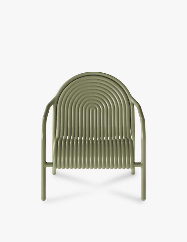 Tom Dixon Groove Lounge Chair Moss - picture 1 Tom Dixon Groove Lounge Chair Moss - picture 1
