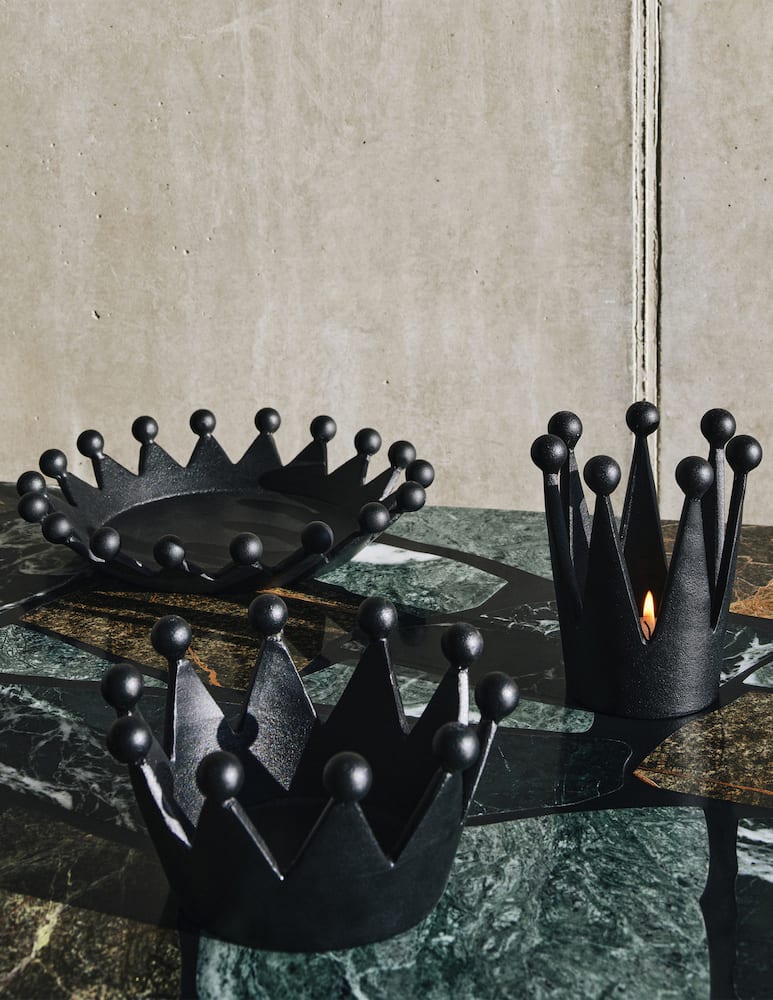 Tom Dixon Crown Centrotavola in Ghisa  - immagine 4