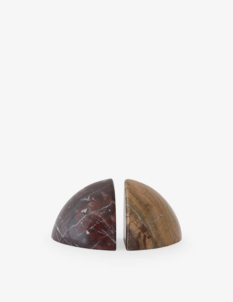 Tom Dixon Boulder Fermalibro Set 2pz - immagine 1 Tom Dixon Boulder Fermalibro Set 2pz - immagine 1