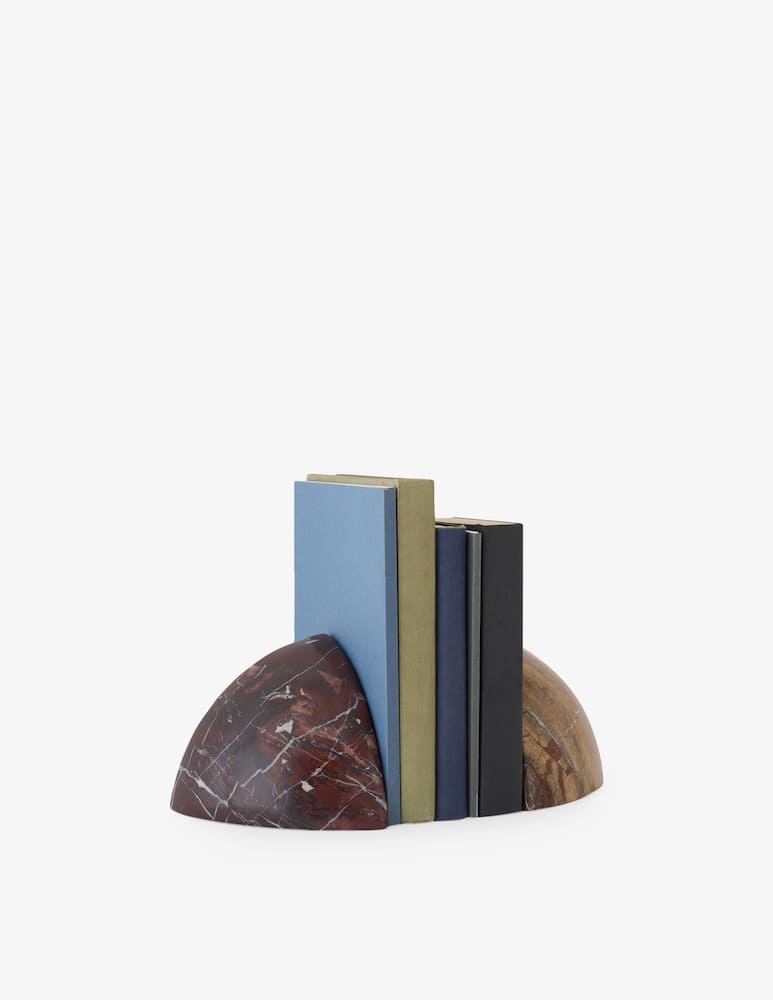 Tom Dixon Boulder Fermalibro Set 2pz - immagine 3 Tom Dixon Boulder Fermalibro Set 2pz - immagine 3