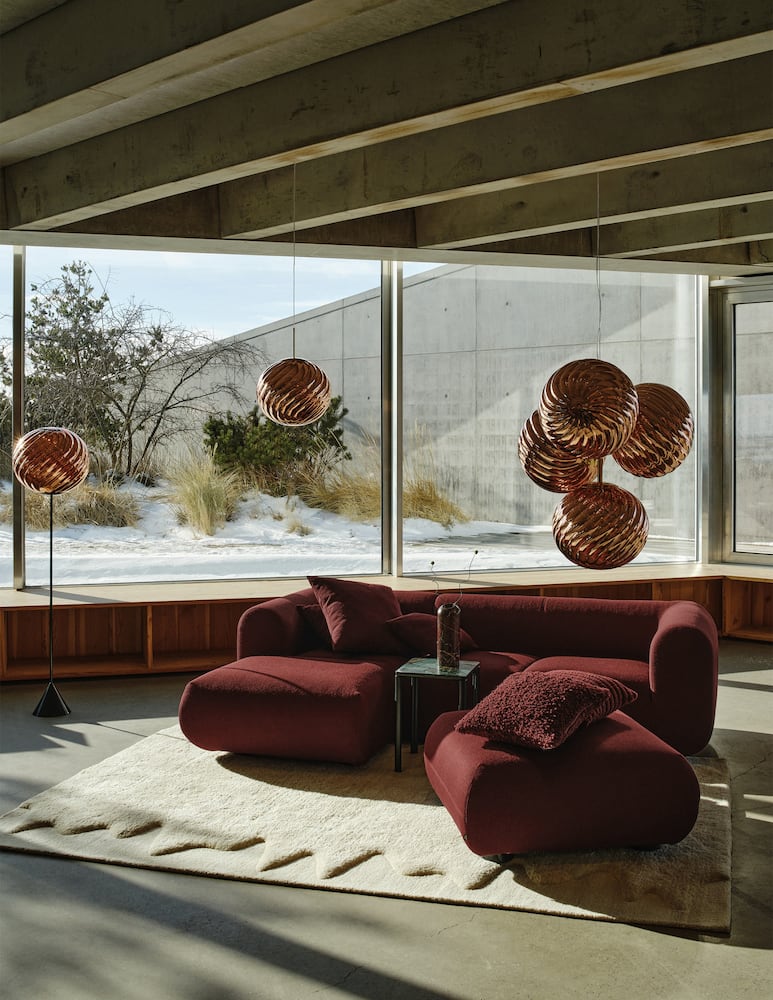 Tom Dixon Whirl Pendant Lampada da Soffitto Led Cb-Ccc - immagine 2 Tom Dixon Whirl Pendant Lampada da Soffitto Led Cb-Ccc - immagine 2