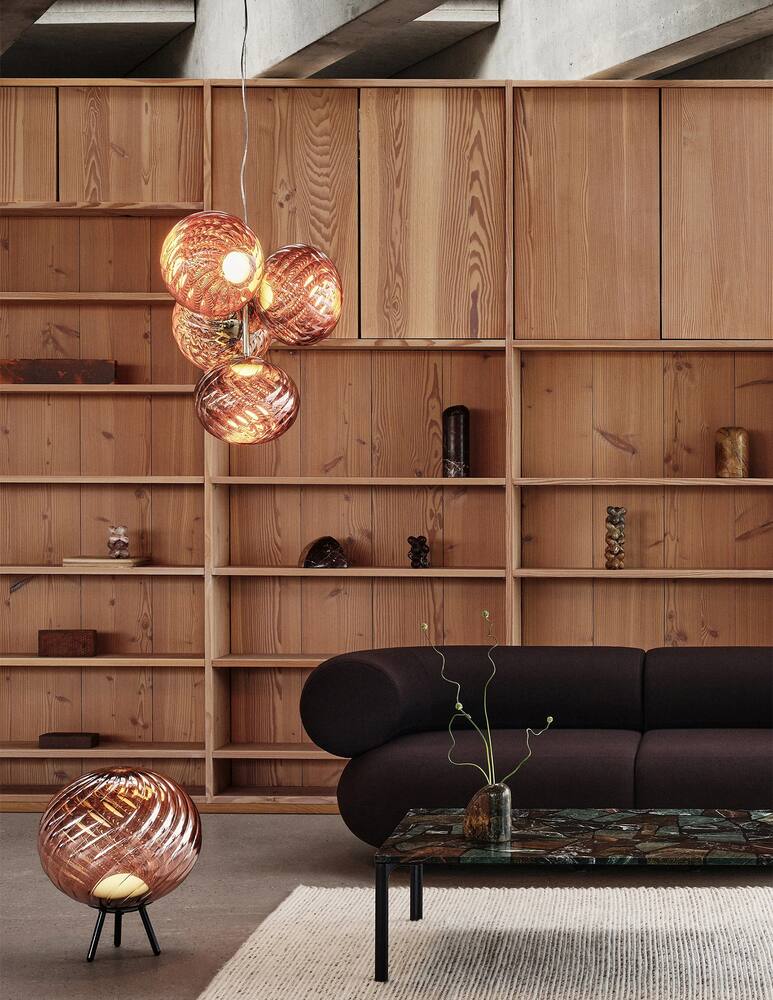 rinascente Tom Dixon Whirl Chandelier Mini Cb Ceiling Lamp