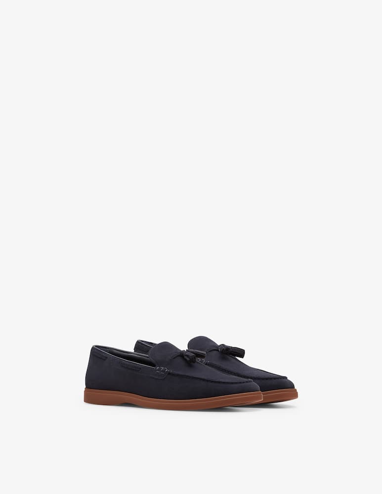 rinascente Clarks Tassel loafer suede