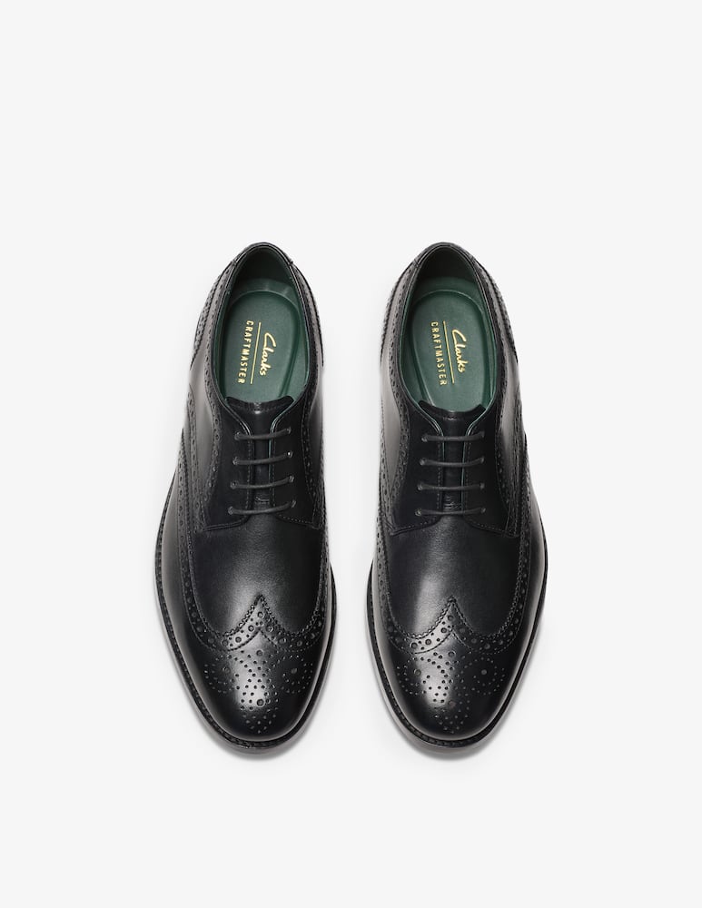 rinascente Clarks Leather brogue derby shoes
