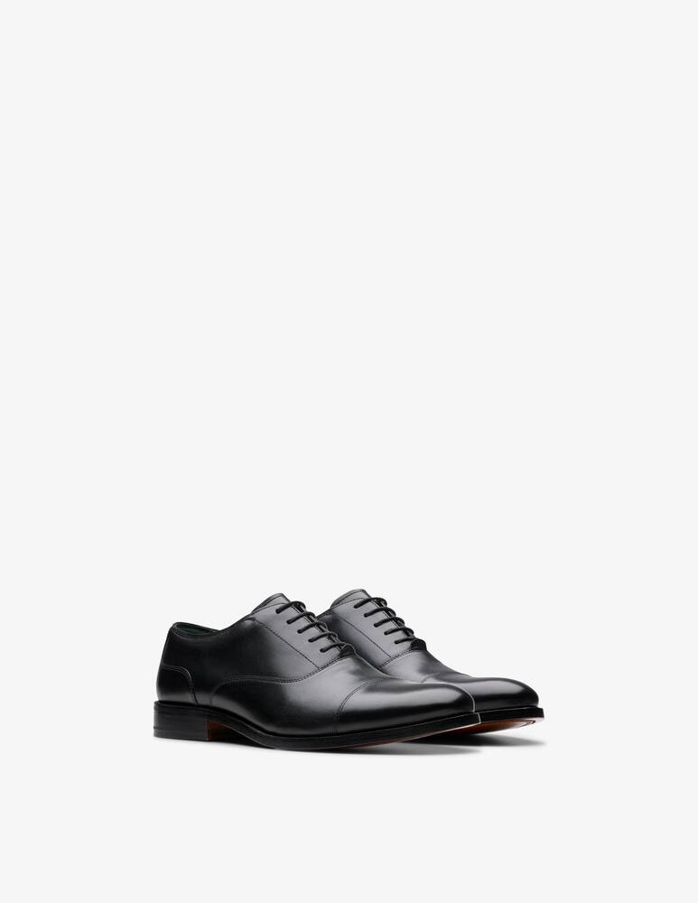 rinascente Clarks Oxford leather cap-toe shoes