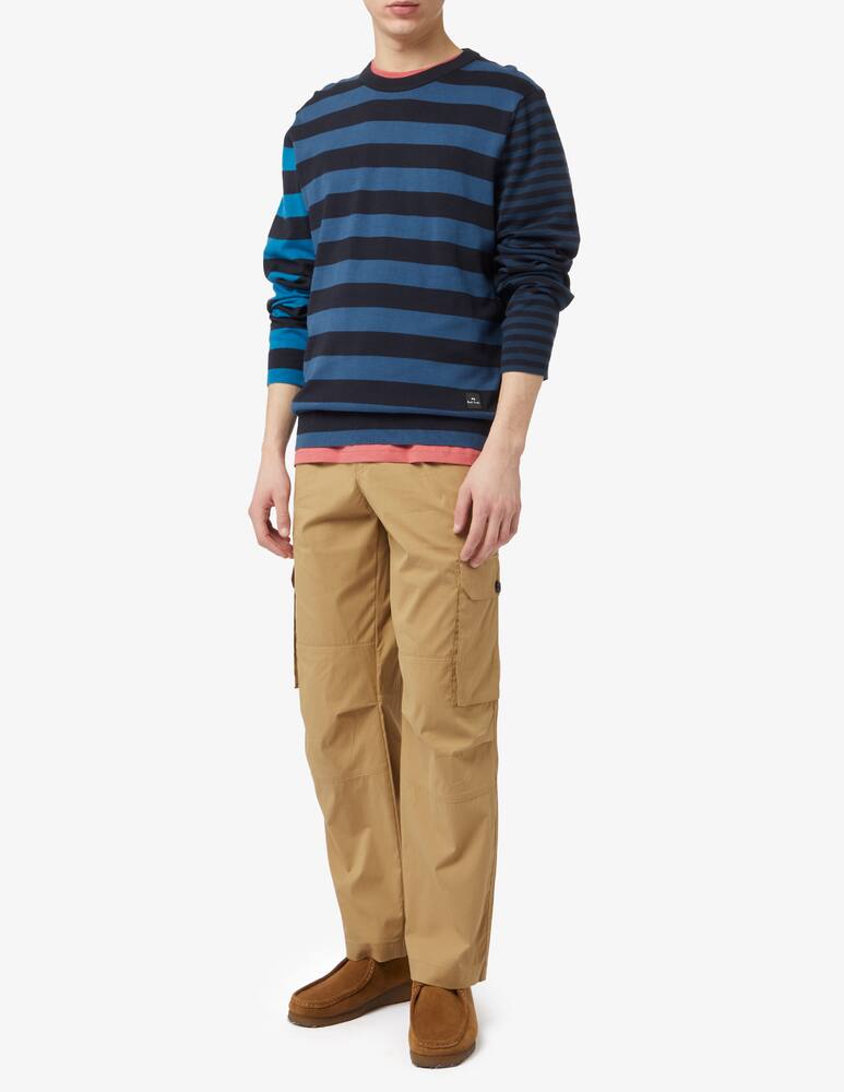 rinascente PS Paul Smith Maglioncino multi a righe asimmetrica