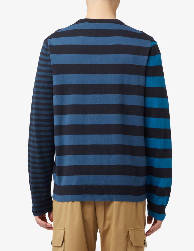 rinascente PS Paul Smith Maglioncino multi a righe asimmetrica