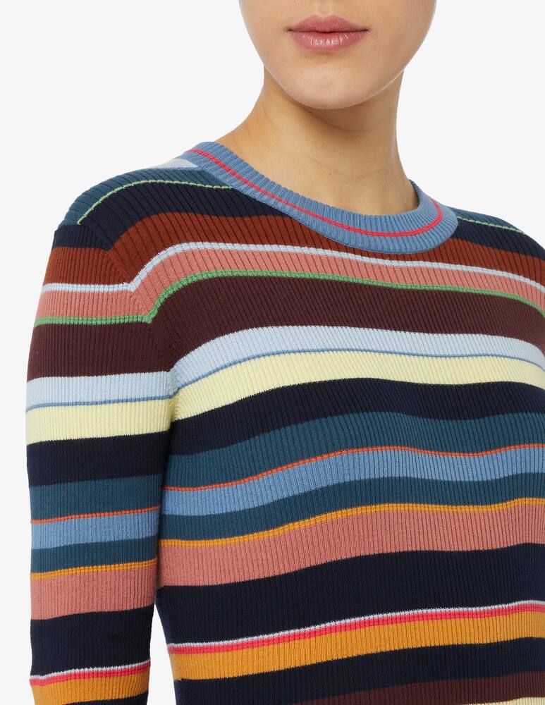 Paul Smith Vestito in maglia costine rigata - immagine 4 Paul Smith Vestito in maglia costine rigata - immagine 4