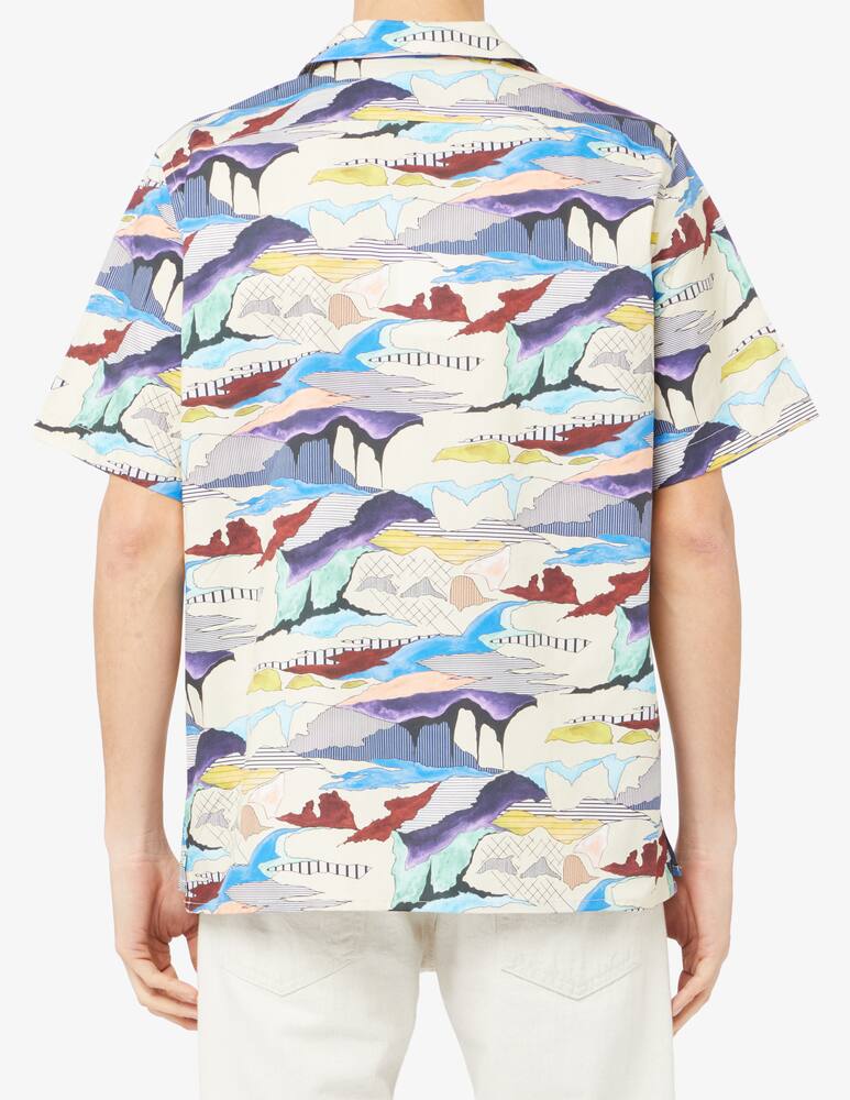 rinascente PS Paul Smith Printed sort sleeve shirt casual fit