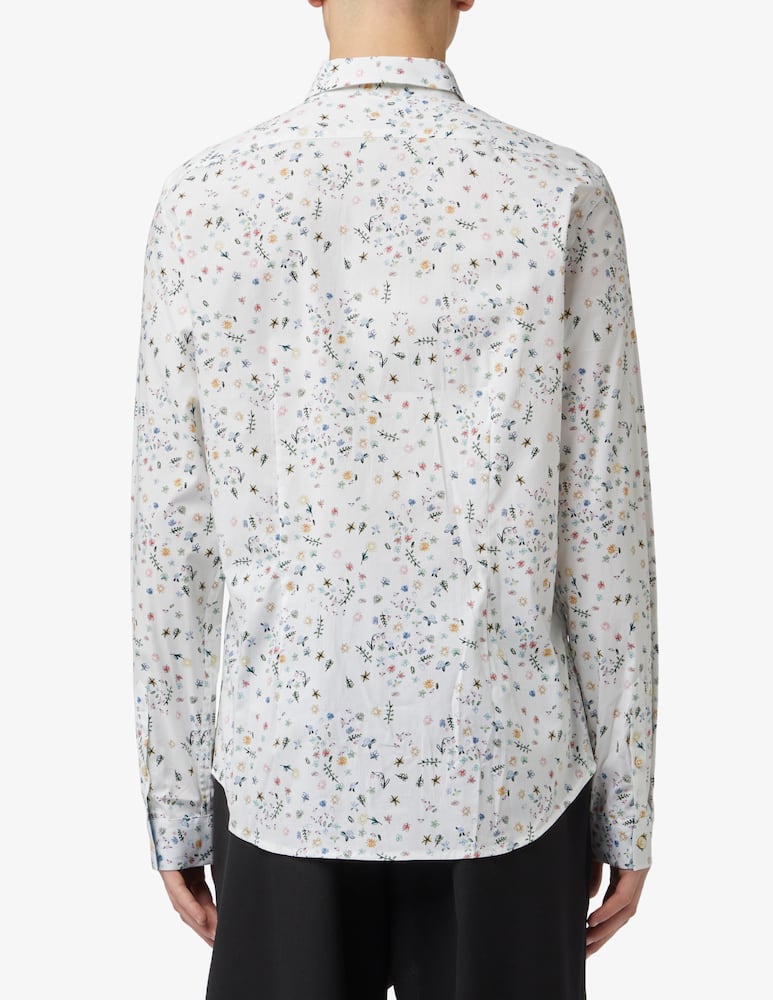 rinascente PS Paul Smith Camicia flower white slim fit