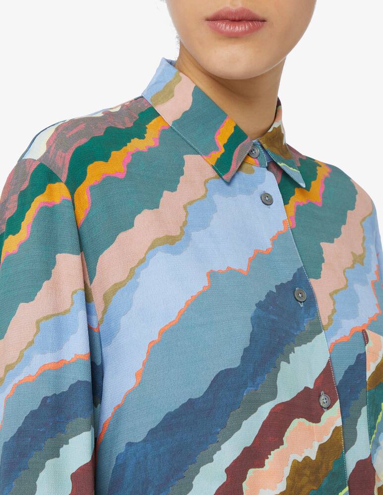 rinascente Paul Smith Camicia stampa onde