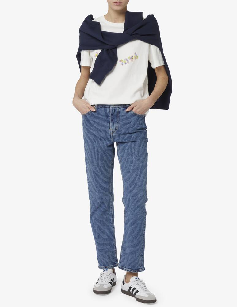 rinascente Paul Smith T-shirt logo smile fiori