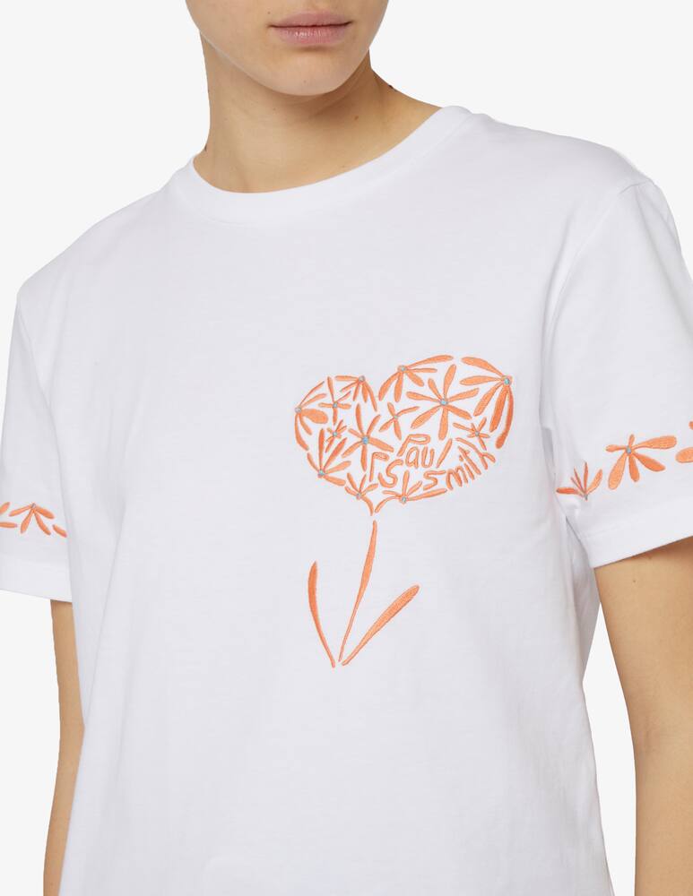 rinascente Paul Smith Embroidered heart t-shirt