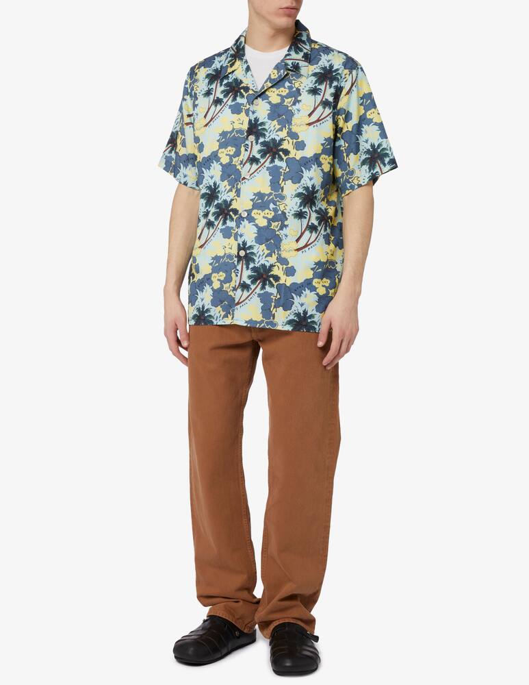 rinascente PS Paul Smith Bowling flower short sleeve shirt