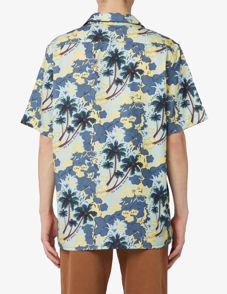 rinascente PS Paul Smith Bowling flower short sleeve shirt
