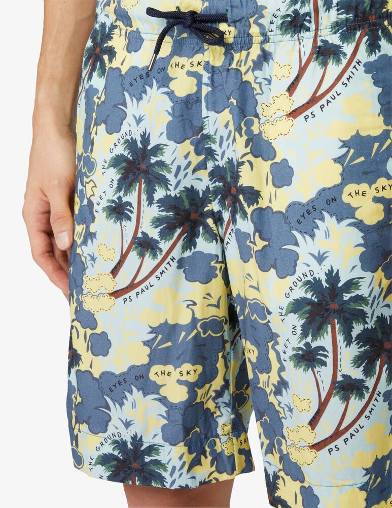 rinascente PS Paul Smith Shorts flower blue