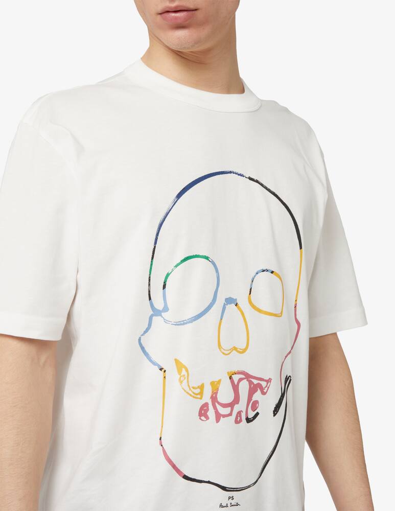 rinascente PS Paul Smith Maglietta skull white
