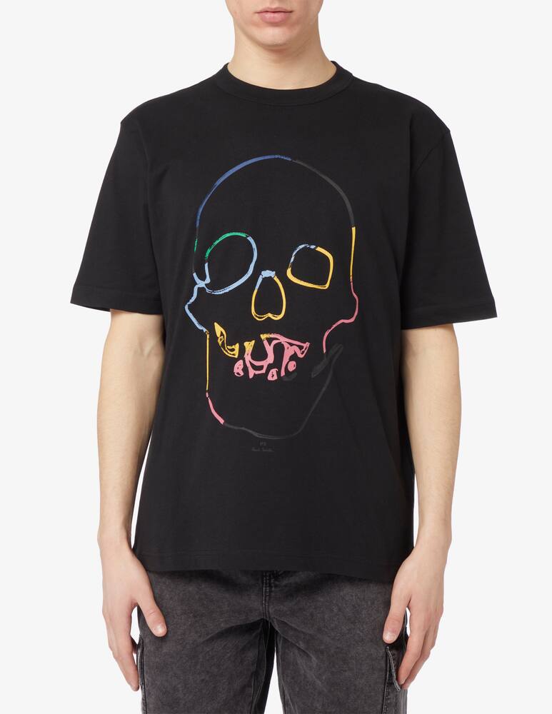 PS Paul Smith T-shirt skull black - picture 1 PS Paul Smith T-shirt skull black - picture 1