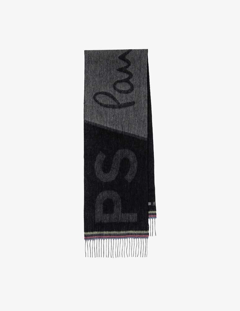 PS Paul Smith Sciarpa tilt logo - immagine 1 PS Paul Smith Sciarpa tilt logo - immagine 1