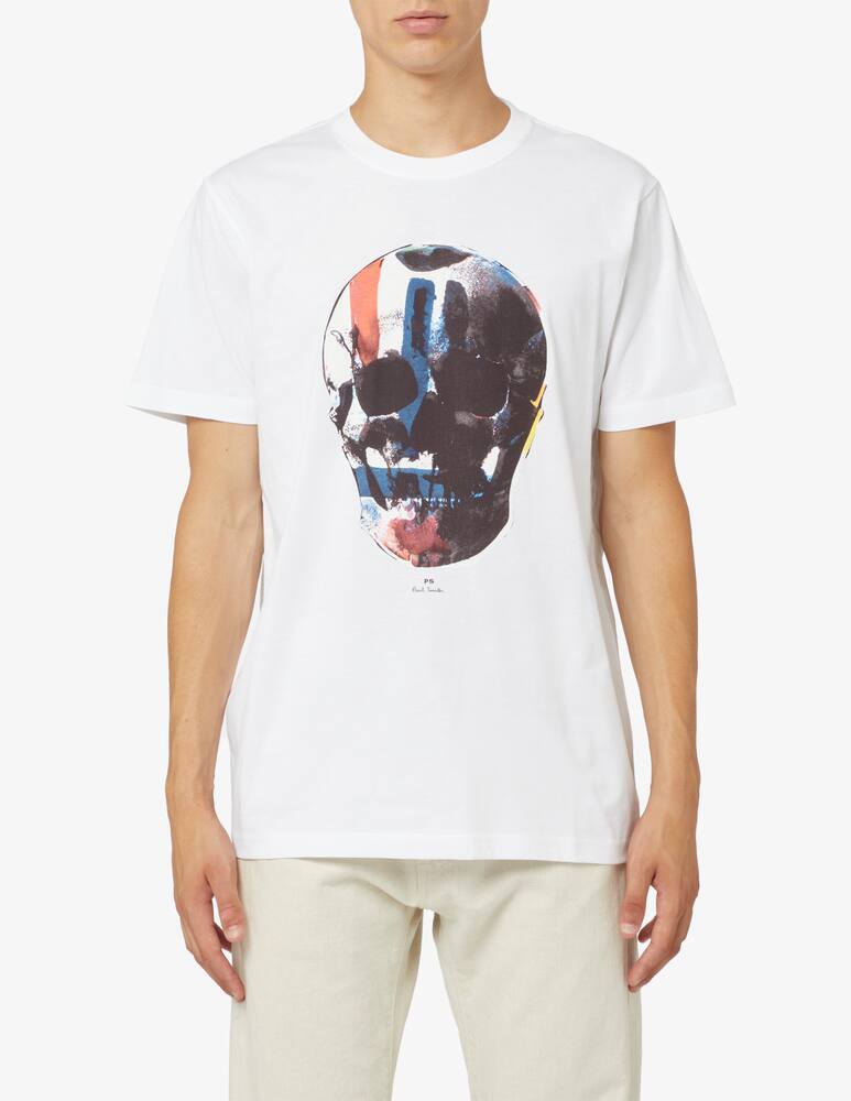 PS Paul Smith Maglietta skull slim fit - immagine 1 PS Paul Smith Maglietta skull slim fit - immagine 1