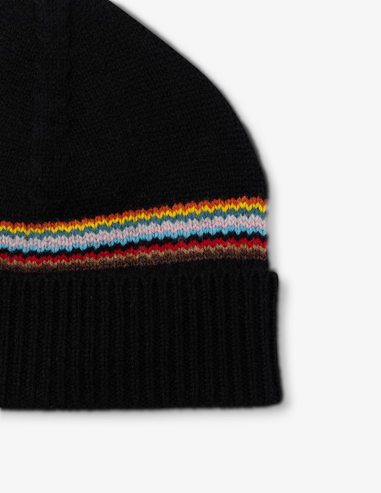 Paul Smith Cappello beanie signature block - immagine 2 Paul Smith Cappello beanie signature block - immagine 2