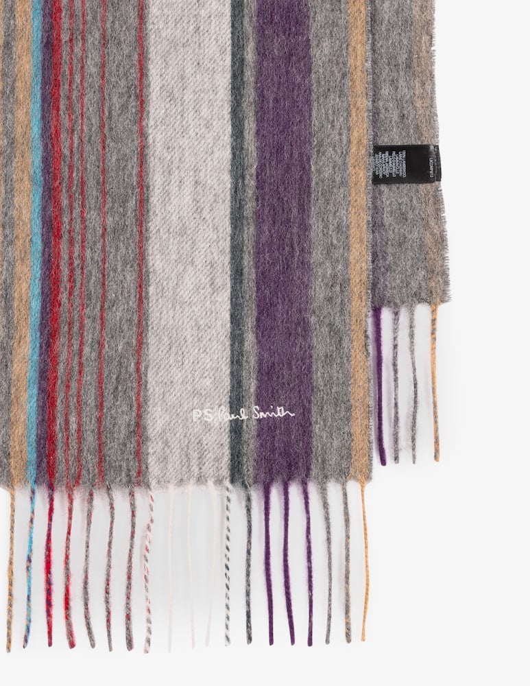 PS Paul Smith Sciarpa trent stripe - immagine 2 PS Paul Smith Sciarpa trent stripe - immagine 2