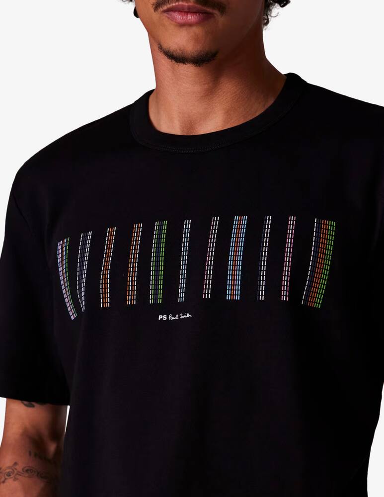 rinascente PS Paul Smith Barcode print t-shirt