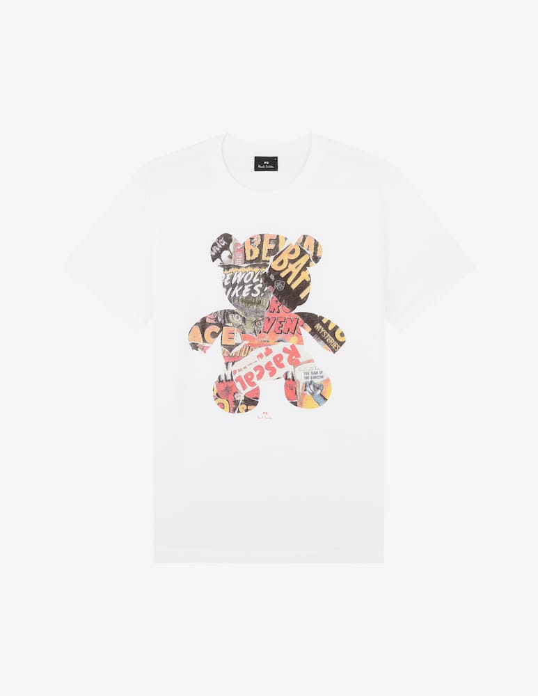 rinascente PS Paul Smith Teddy collage t-shirt