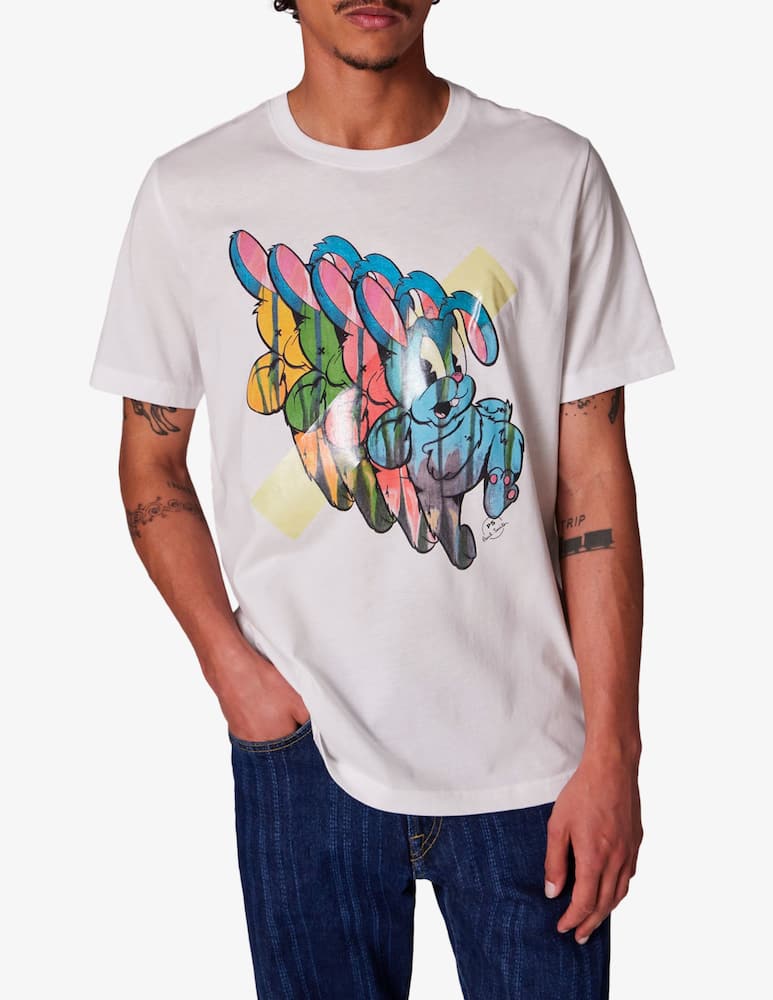 rinascente PS Paul Smith Bunny repeat t-shirt