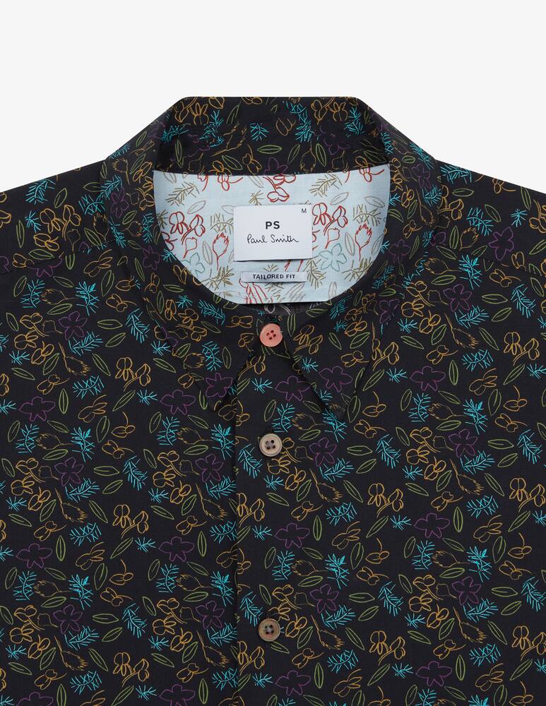 rinascente PS Paul Smith Floral tailored fit shirt