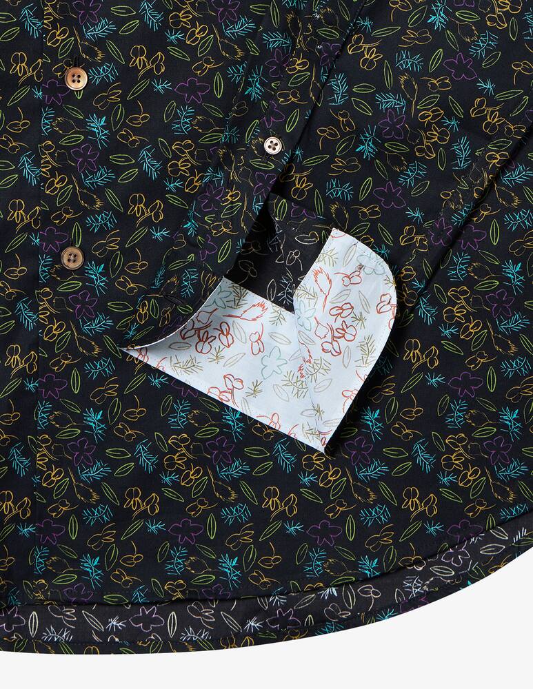 rinascente PS Paul Smith Floral tailored fit shirt