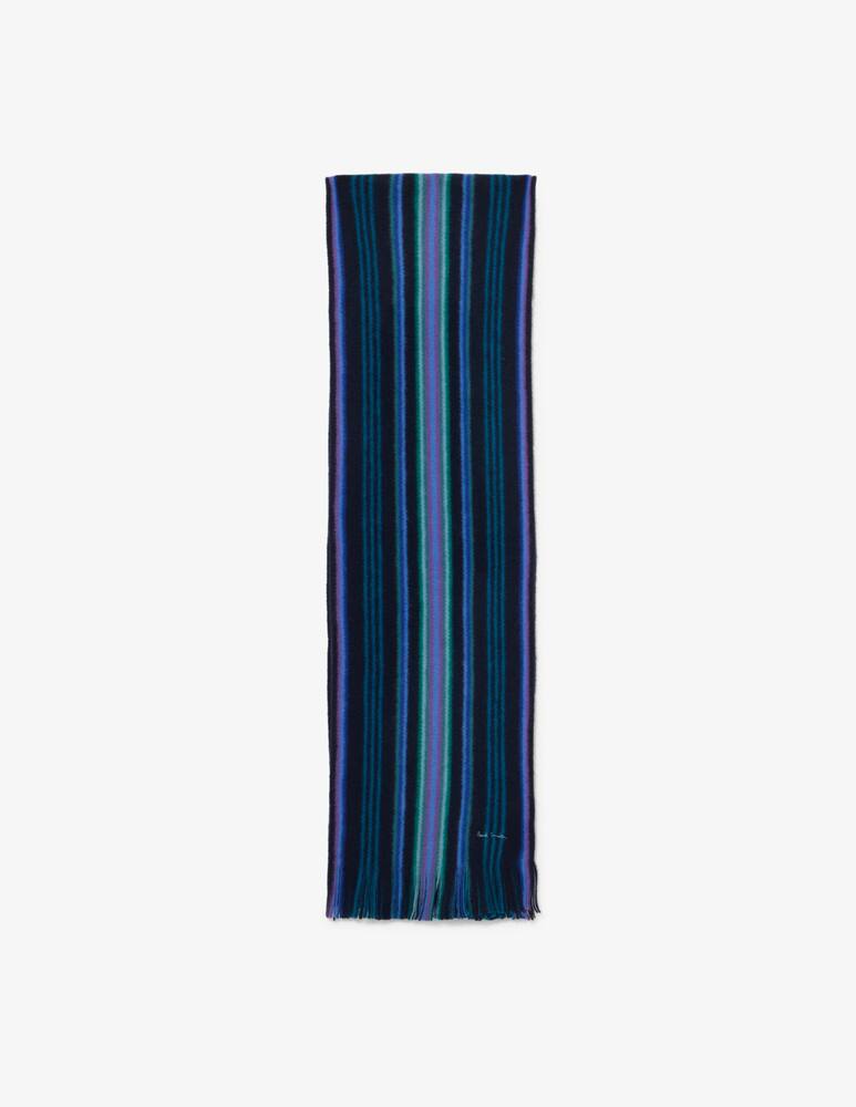 rinascente Paul Smith Striped wool scarf