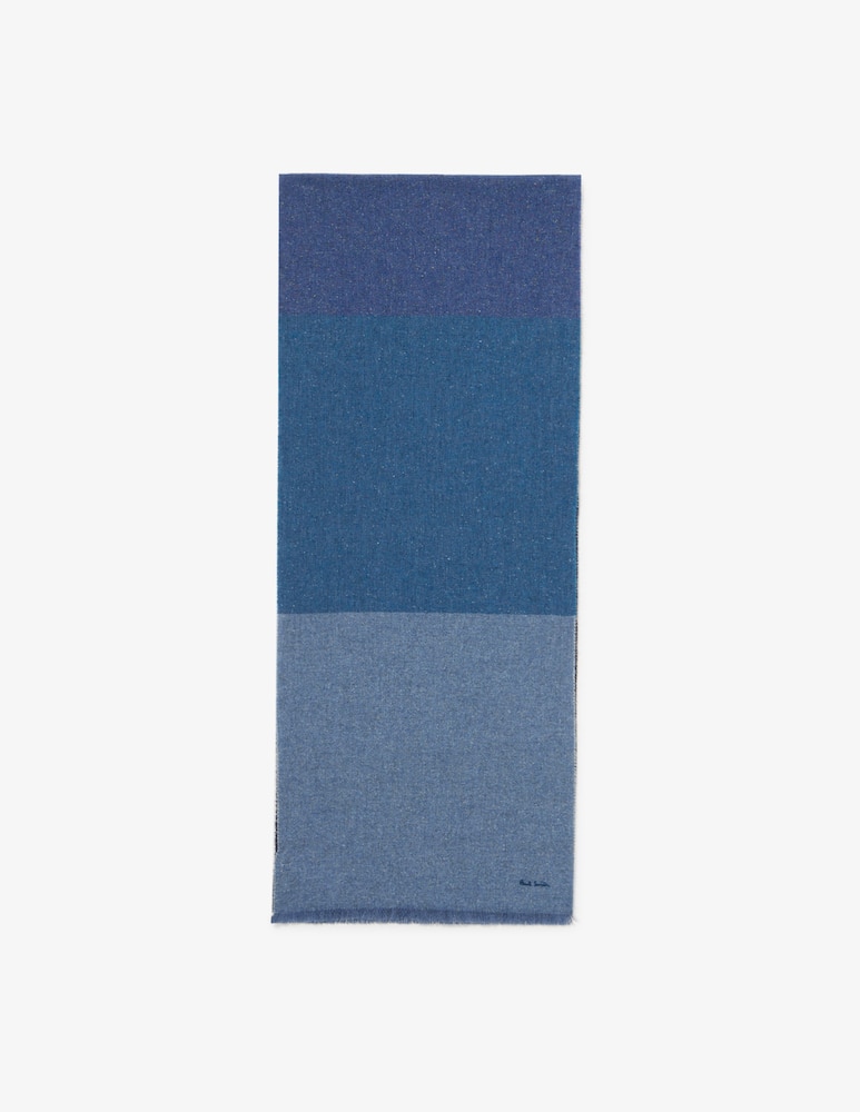 rinascente Paul Smith Striped wool scarf