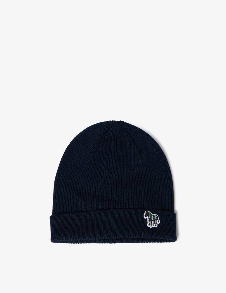rinascente PS Paul Smith Zebra patch beanie