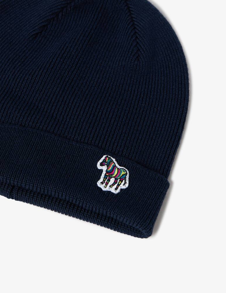 rinascente PS Paul Smith Zebra patch beanie
