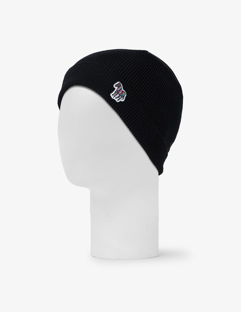 rinascente PS Paul Smith Zebra motif beanie