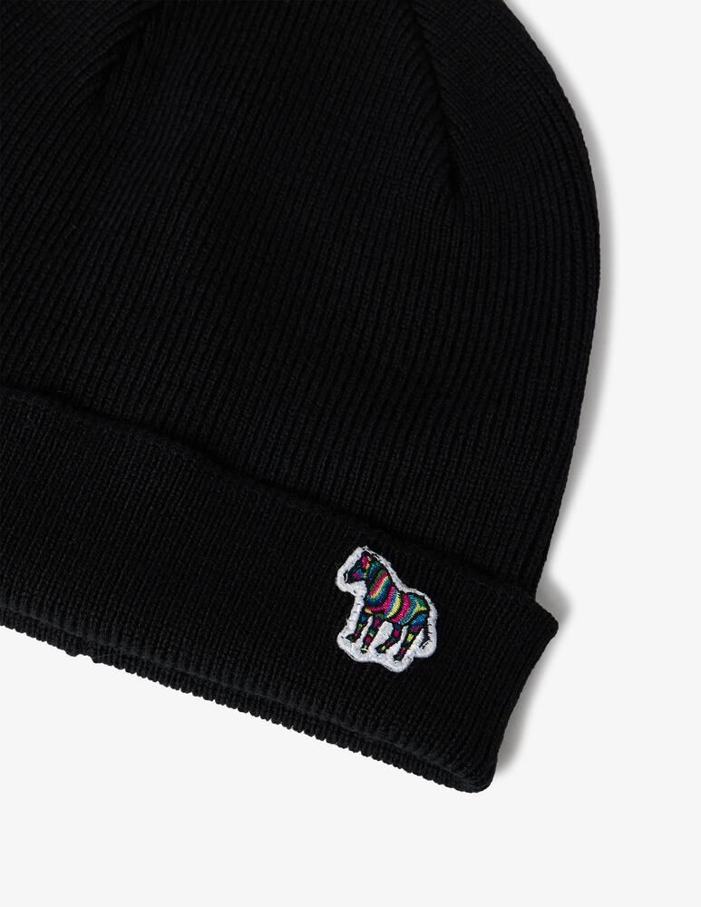 rinascente PS Paul Smith Zebra motif beanie