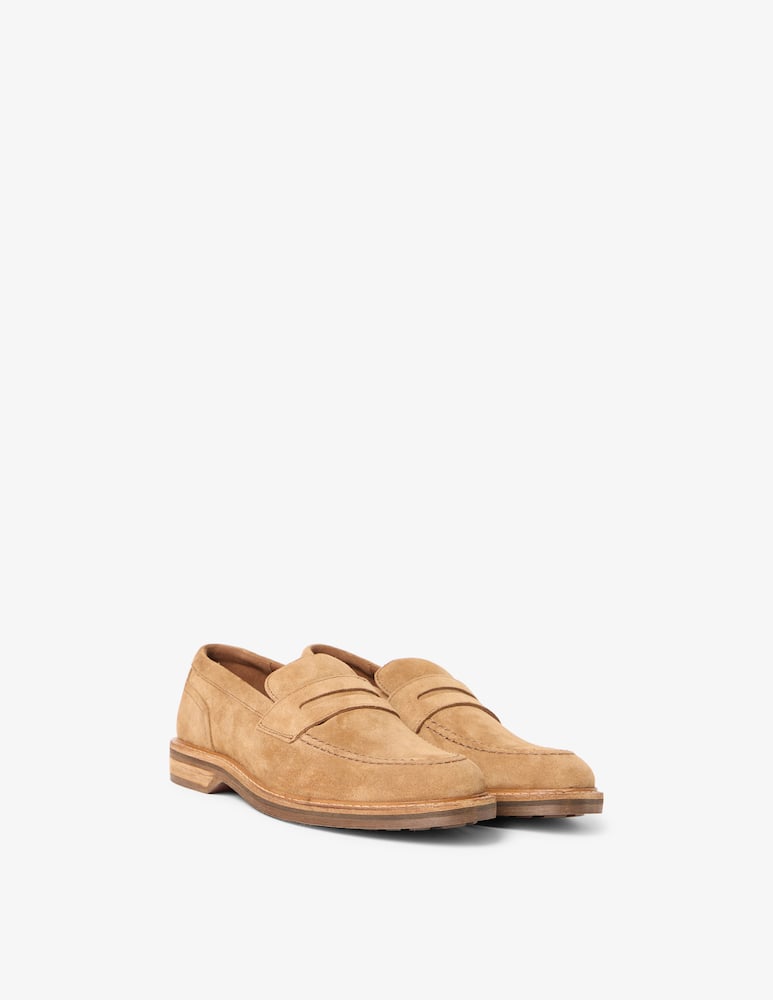 Clarks Aldwin suede penny loafers - picture 2 Clarks Aldwin suede penny loafers - picture 2