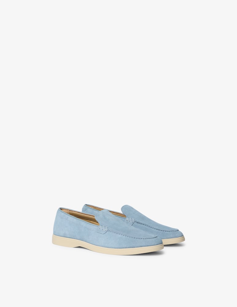 rinascente Clarks Torford suede loafers