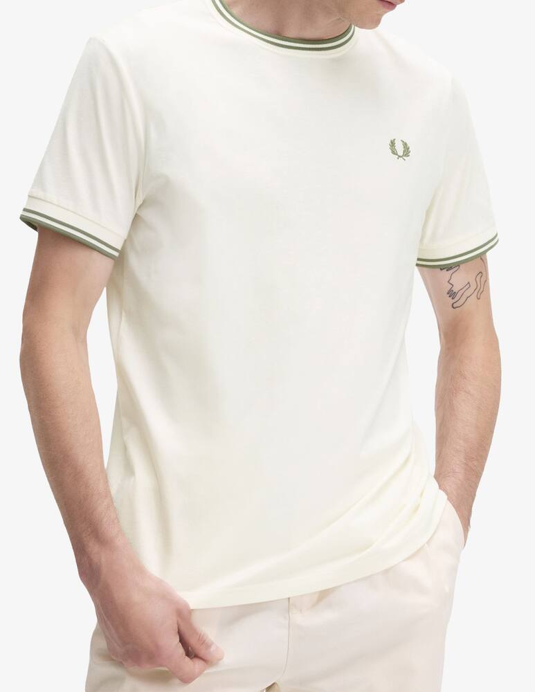 rinascente Fred Perry Profile trim t-shirt