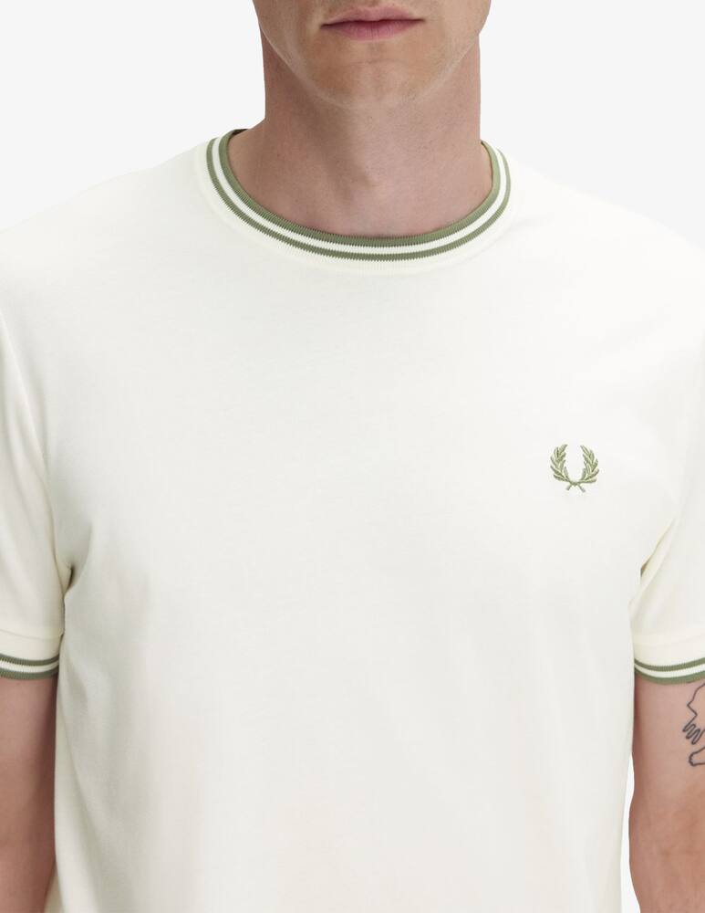 rinascente Fred Perry Profile trim t-shirt
