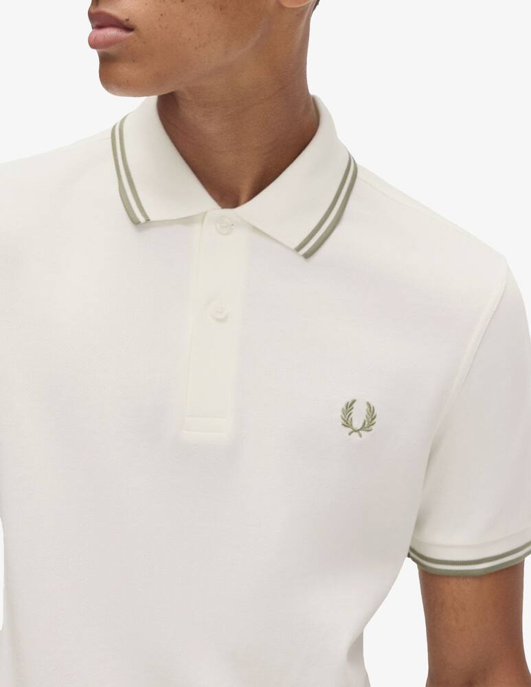 rinascente Fred Perry Polo shirt with contrast trim