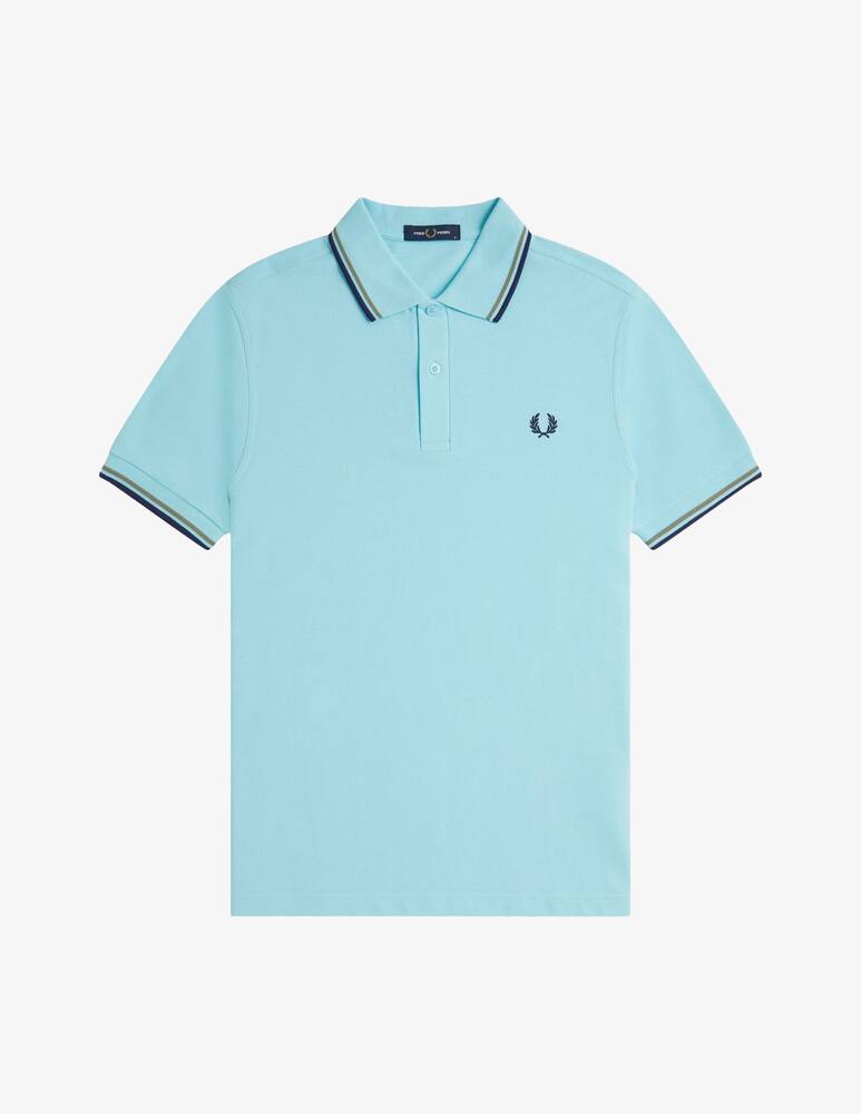 rinascente Fred Perry Polo shirt with striped collar