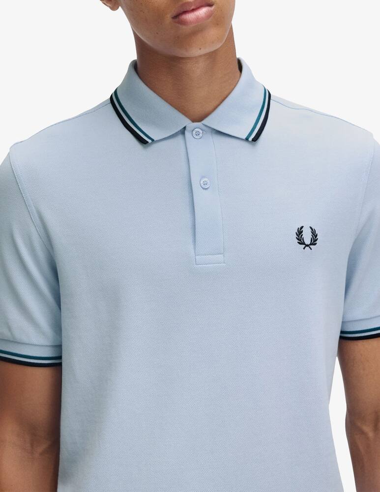 Fred Perry Polo shirt with trim - picture 3 Fred Perry Polo shirt with trim - picture 3