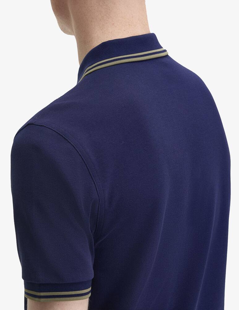 rinascente Fred Perry Polo shirt with stripe trim